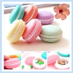 Total of 3 New Macaroon Containers
